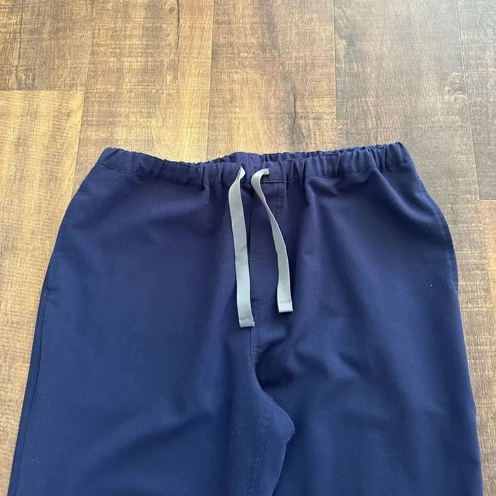 Figs Men's Pisco Basic Navy Scrub Pants Size Large
